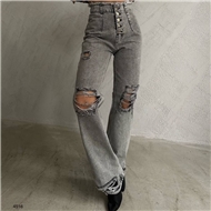 Original Turkish slouchy dad jeans with Stretch & Rip