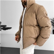 Turkish design high neck quilted puffer jacket